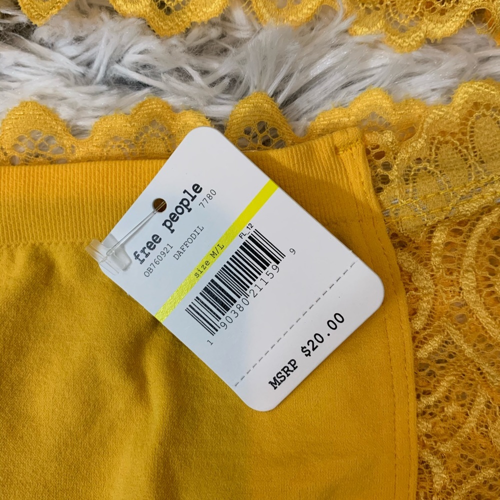 Free people NWT bandeau - Picture 3 of 5